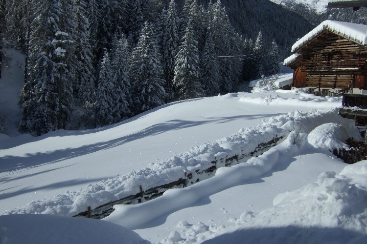 Val d''Ultimo innevata.